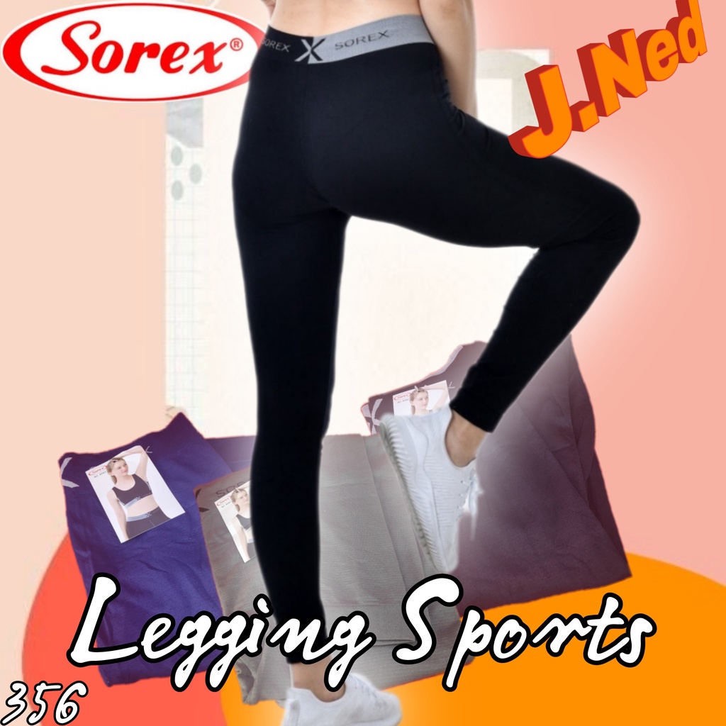 J356 - CELANA SPORT SOREX CELANA LEGGING SENAM PANJANG EXCLUSIVE FREE SIZE FIT TO L