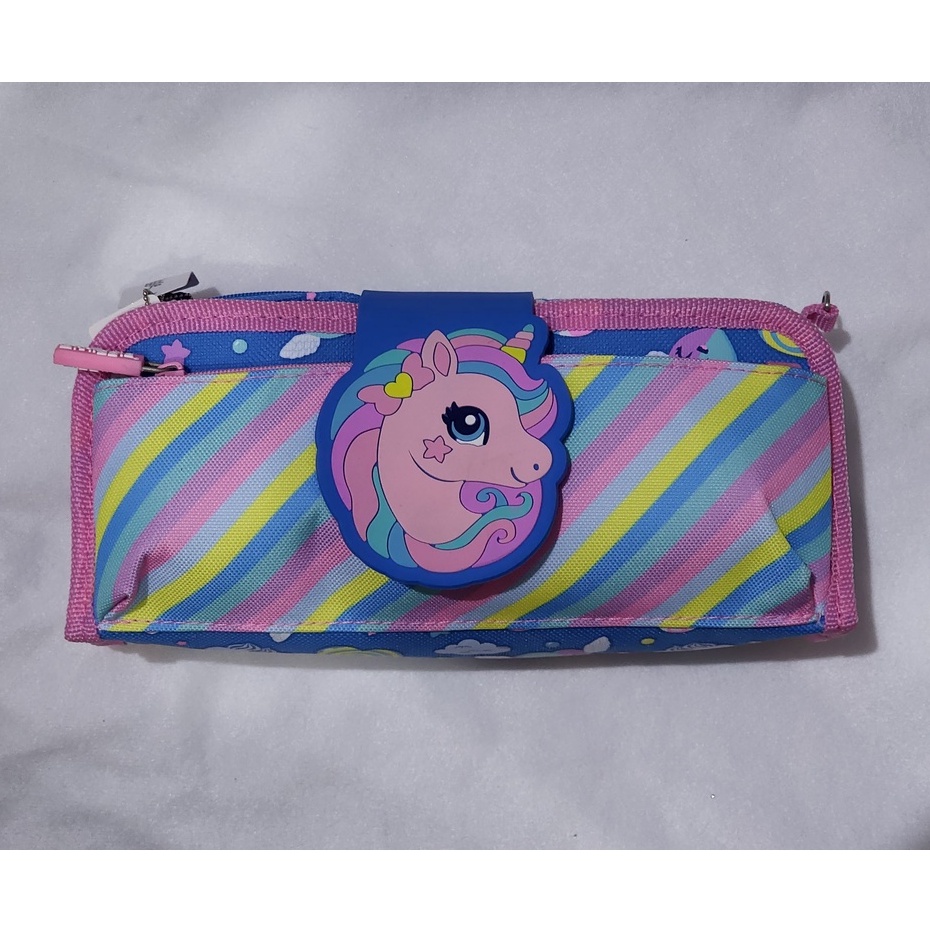 

Smiggle hey there utility pencil case (threefold) - Original