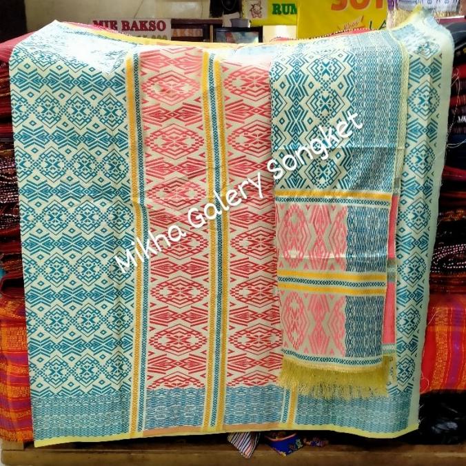 dirhamnur50 Semi Songket Tarutung Mesin Motif Tumtuman Tarutung TERLARIS TERPERCAYA ORIGINAL