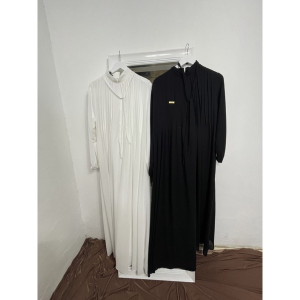 Innara basic dress ceruty babydoll- gamis fds fashion