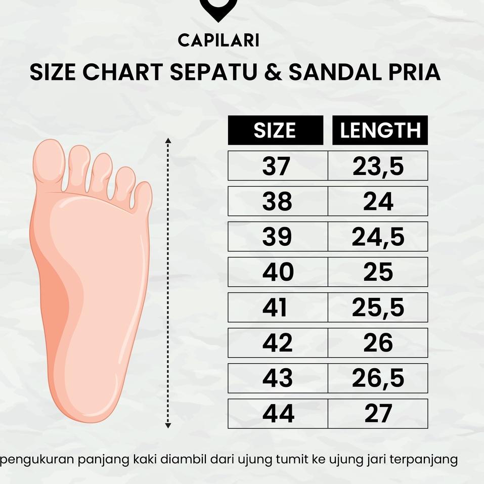 Sale [Gratis Strap Masker] Capilari - XCY 403 Sepatu Casual Formal Kulit Pria Formal Black Warna Hit