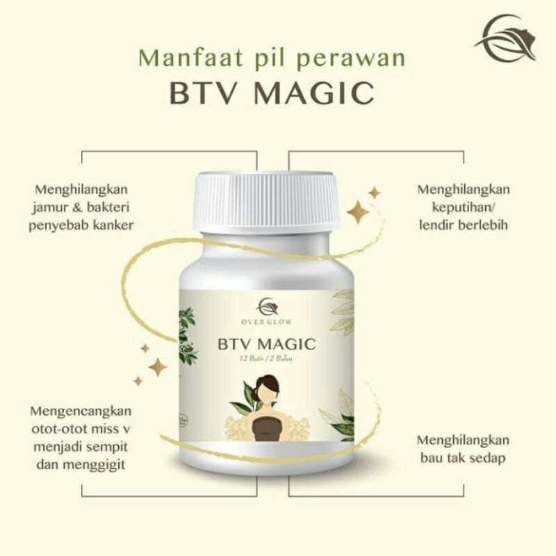 (Beli 2 free 1)BTV MAGIC PERAWATAN KEWANITAAN