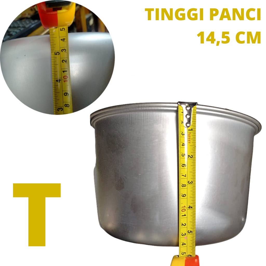 PANCI MAGIC COM ANTI LENGKET 1.8 L PANCI TEFLON RICE COOKER UNIVERSAL