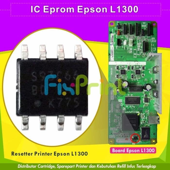IC Eprom Epson L1300, IC Eeprom Epson L1300, Resetter Epson L1300 murah