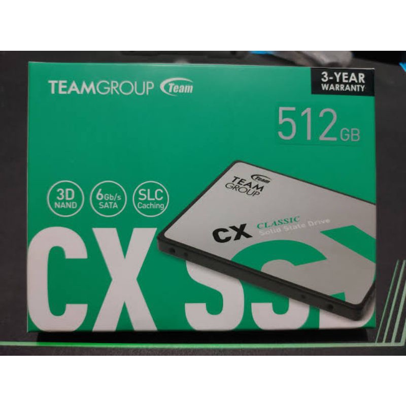 SSD TEAM TEAMGROUP CX2 512GB