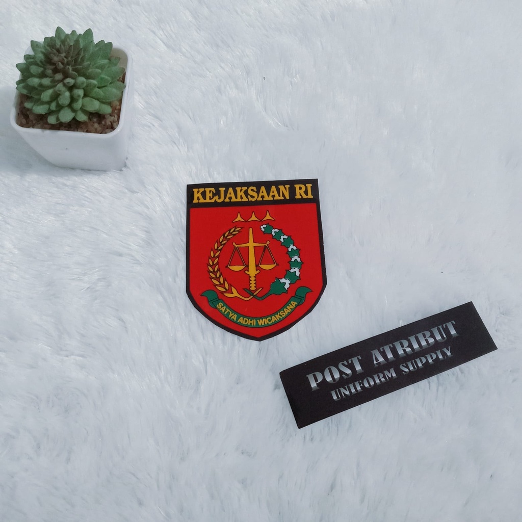 Stiker KEJAKSAAN RI Timbul / Stiker Kejaksaan / Atribut KEJAKSAAN