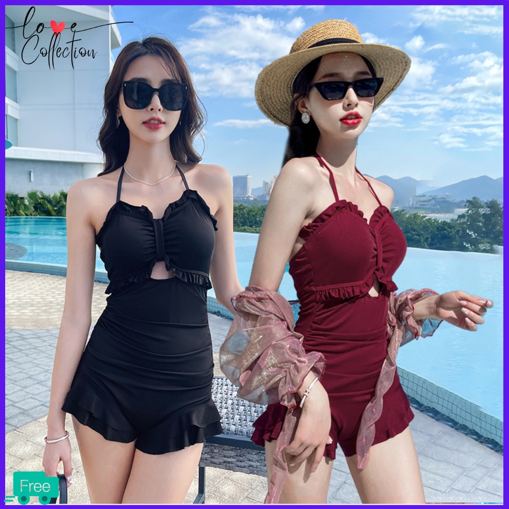 Baju Pantai Sexy Jumpsuit Backless Baju Renang Perempuan Dewasa LC218