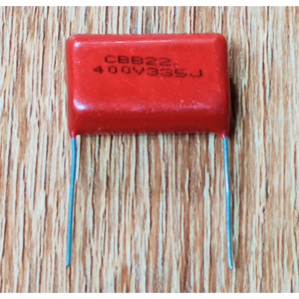 CAPACITOR MILAR 335J CBB 3.3UF 400V