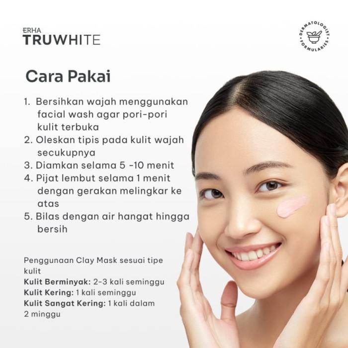 ERHA Truwhite Brightening Clay Mask 60gr