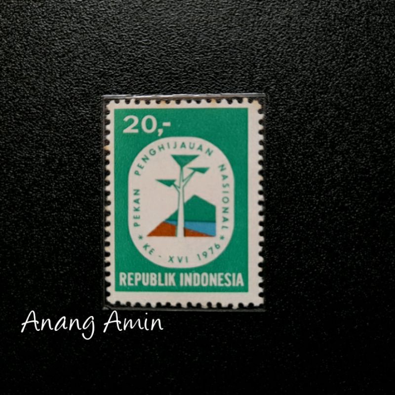 

LOT.F32 PRANGKO INDONESIA I-193 1V PEKAN PENGHIJAUAN NASIONAL XVI 1976