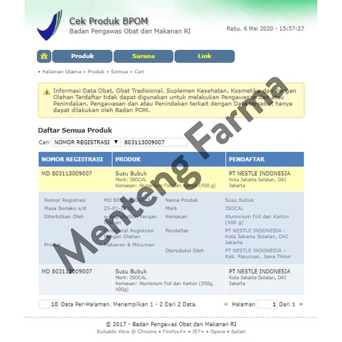 Isocal 400 Gram - Susu Tinggi Calcium Protein Zinc Vitamin