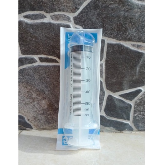 Terumo Spuit 50 cc Eceran Suntikan 50cc Terumo 50ml Terumo 50 ml Satuan / Eceran