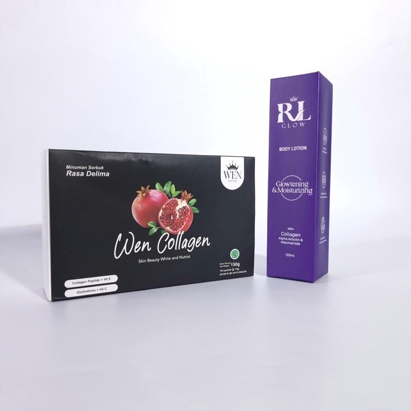 PAKET WEN Collagen & BODY LOTION by RLGLOW