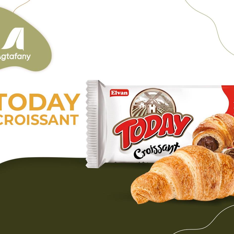 

✨COD✨ Bread Elevan Today Croissant Pack Isi 6 Pcs | Roti Croissant !!