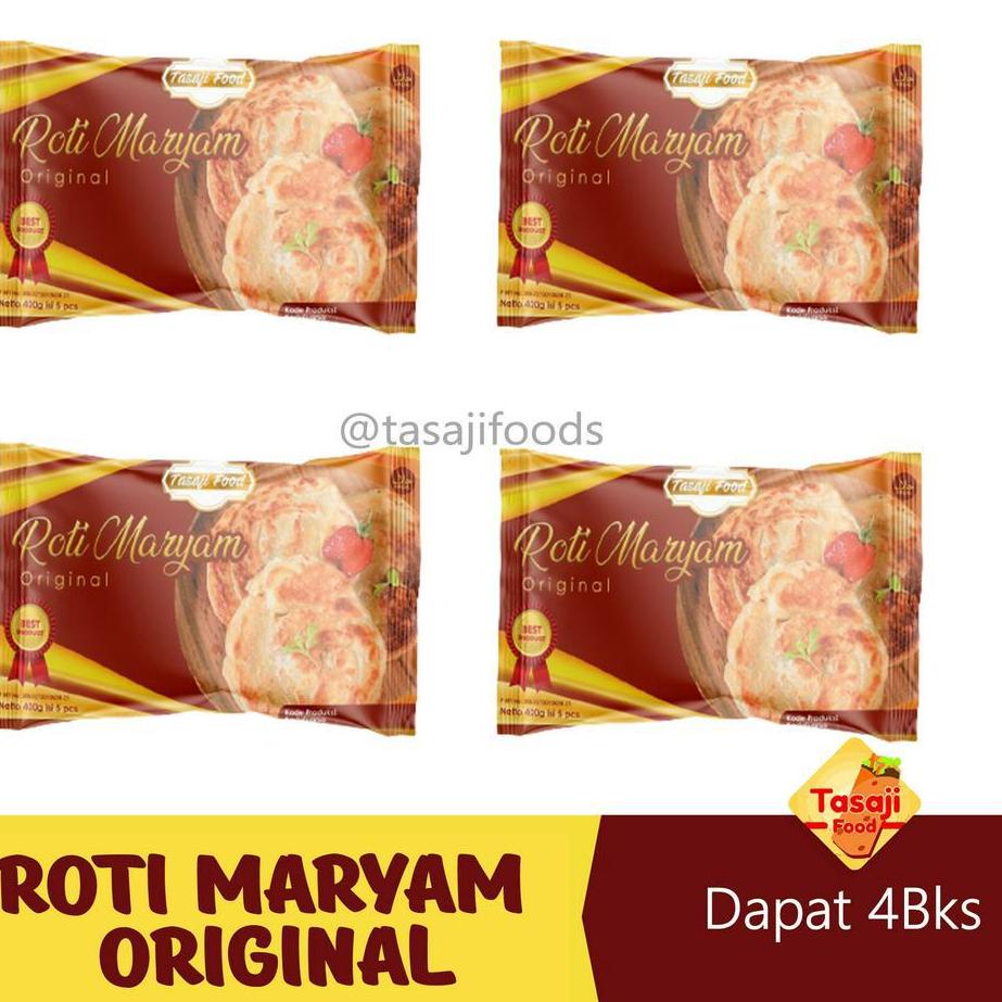 

10.10 FLASH SALE Paket 4 Pcs Roti Maryam Original murah