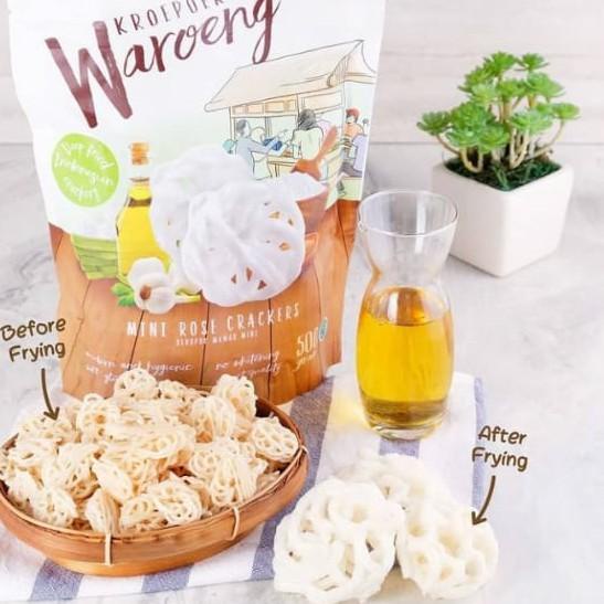 

SALE!!No Added MSG Kroepoek Waroeng Mini Rose|SQ2