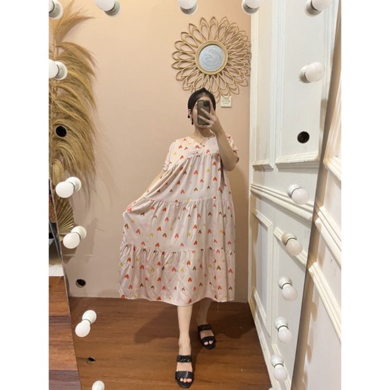 Masayu Homedress | Daster Kimono Rayon Jumbo | Dress wanita kekinian