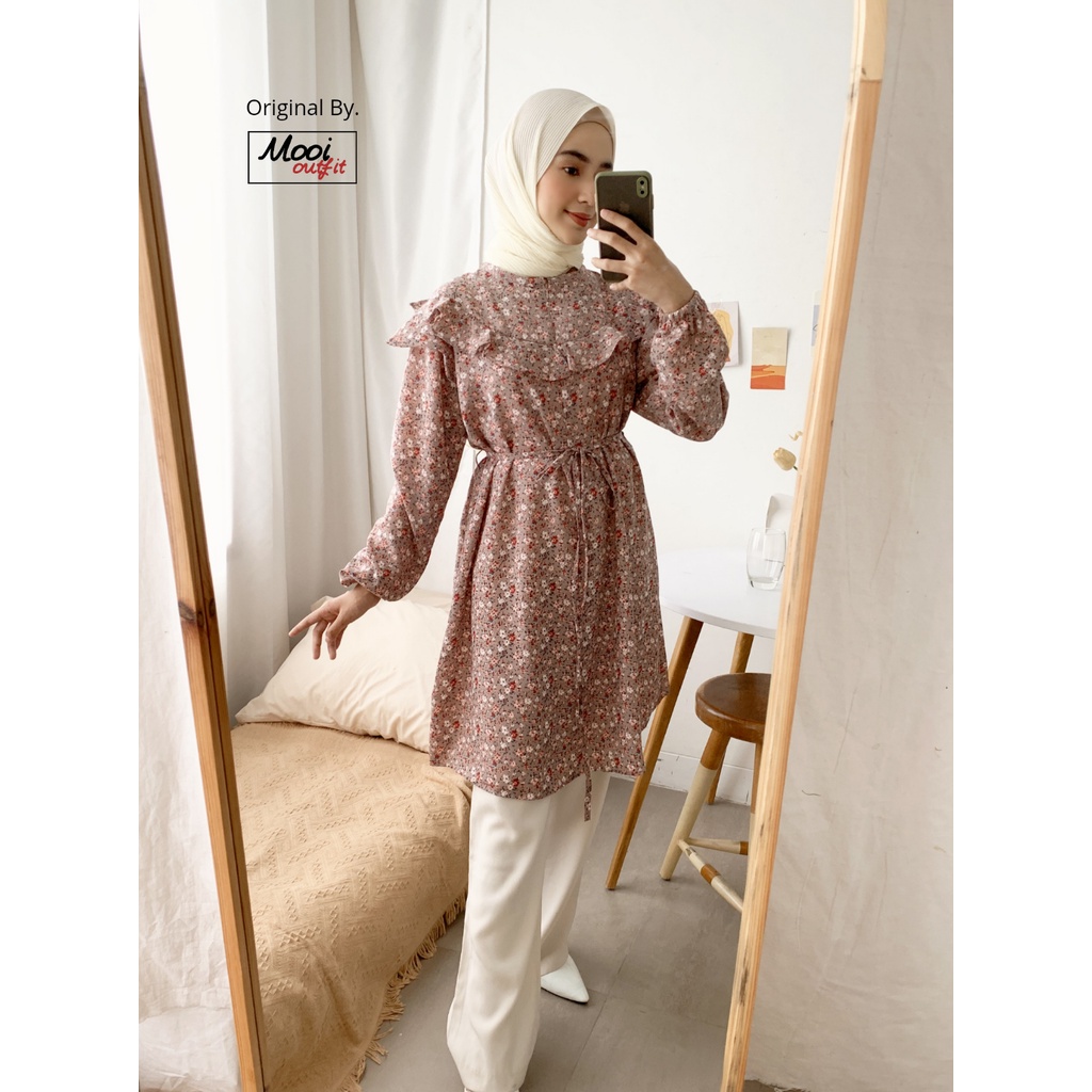 Mooi Outfit - Tunik Jumbo Ld 130 / Tunik Wanita Terbaru Kekinian Viral Murah