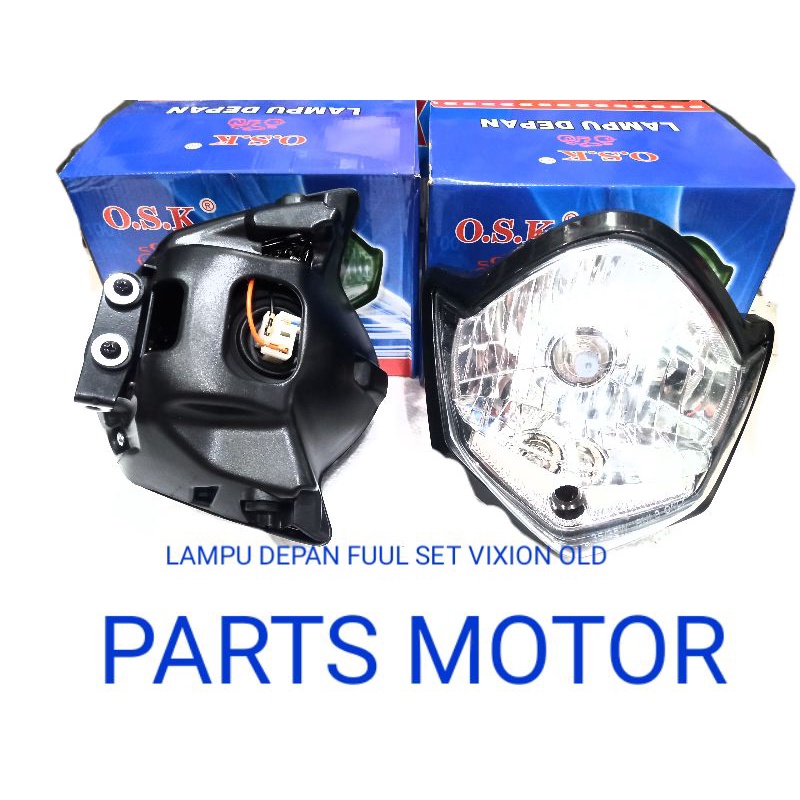 Lampu Depan+Bolam+Soket Set Motor vixion Old 2010