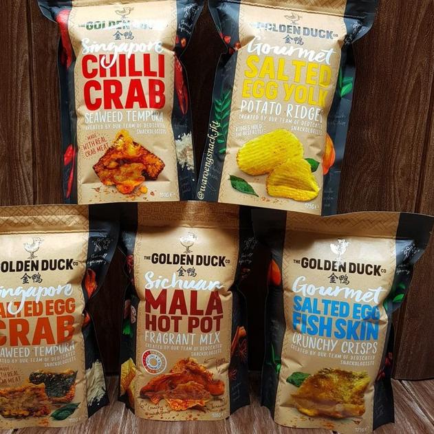 

Masih fresh--THE GOLDEN DUCK CHIPS 6 VARIANTS | SNACK IMPORT