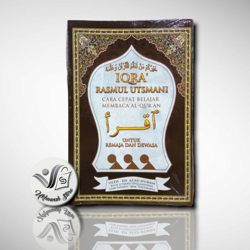 Buku IQRO Rasmul Utsmani Untuk Remaja & Dewasa Besar Buku IQRO Utsmani Besar