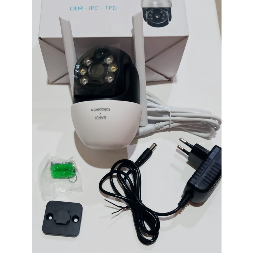 CCTV BARDI IP Camera Outdoor PTZ TPD 310⁰ tilt 140⁰ CCTV SMartHome Outdoor Bisa Putar Acome PTZ 3MP 1296p FHD