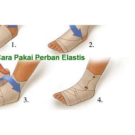 Elastic Bandage 6 Inch Perban Elastis 15 cm x 4.5m Perban Lutut Tangan