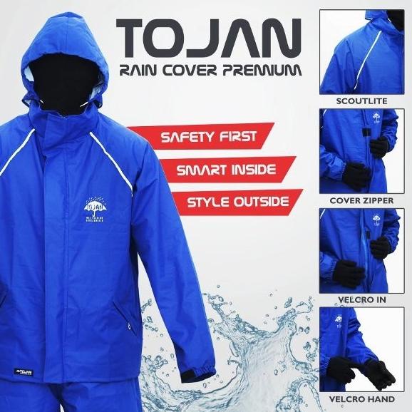 Jas Hujan Tojan Jas Hujan Tebal Jas Hujan