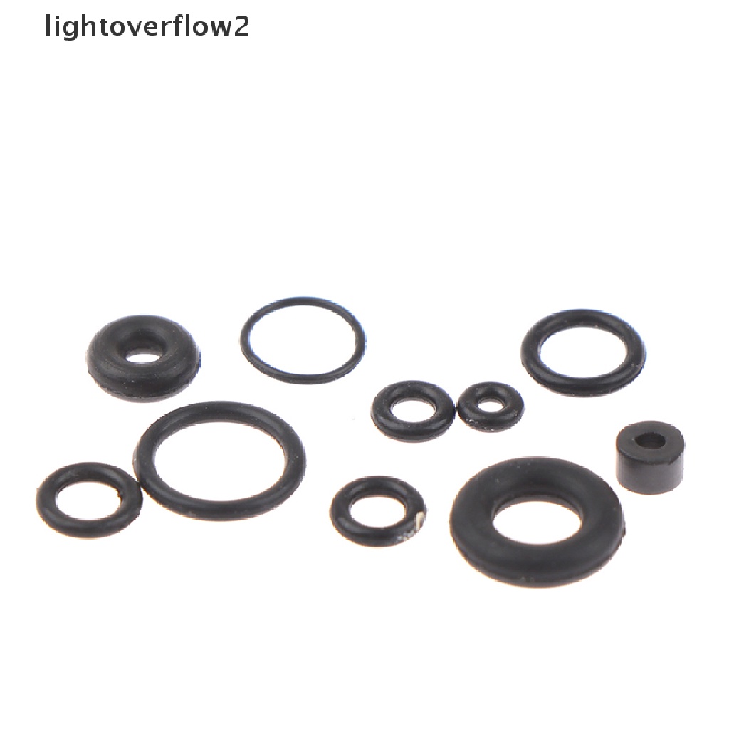 (lightoverflow2) Seal O-Ring Bahan Karet Warna Hitam Untuk Airbrush