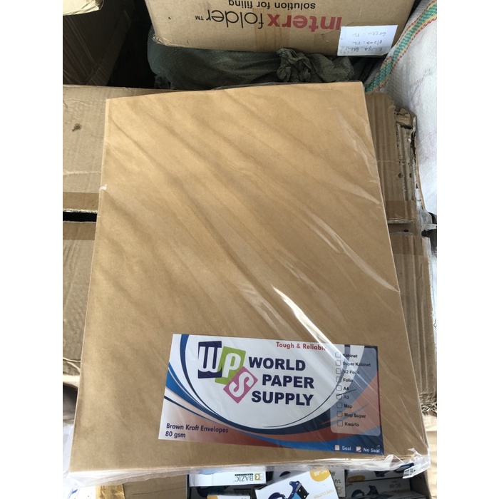 

Hemat Amplop Coklat Polos A3 Wps 80Gsm [Pack] Hemat