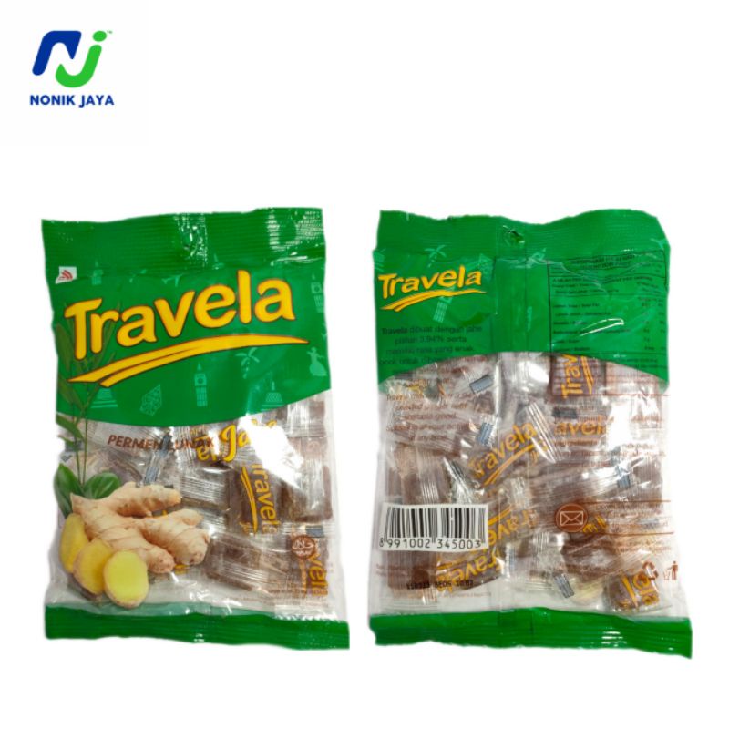 Permen Lunak Jahe Travela Sak isi 40 Butir