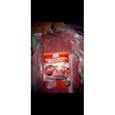 

El primo US briket smokedbeef (Daging sapi) 500 gr