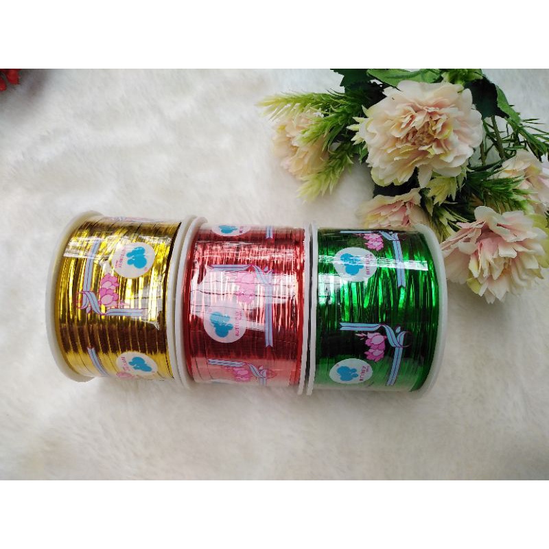 

Kawat pengikat suvenir rol 100 yard