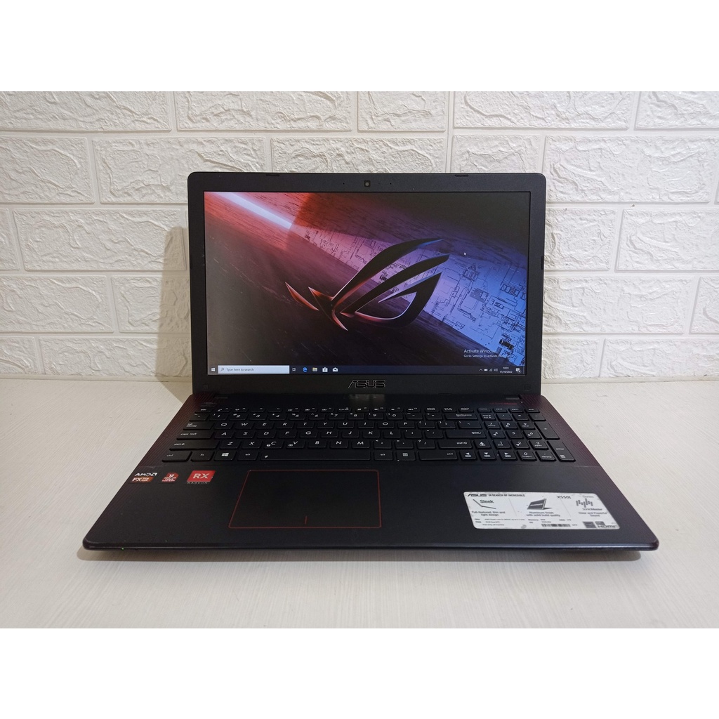 Asus X550IK RAM 16GB SSD VGA Radeon RX560 4GB Laptop Gaming Second Baby ROG X550I