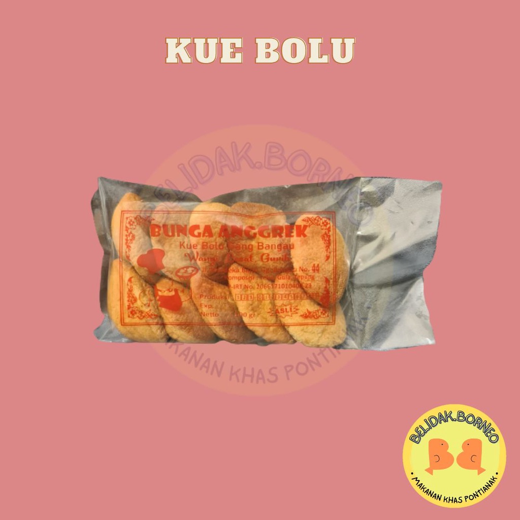 

Kue Bolu Gang Bangau Asli Pontianak 190 gr