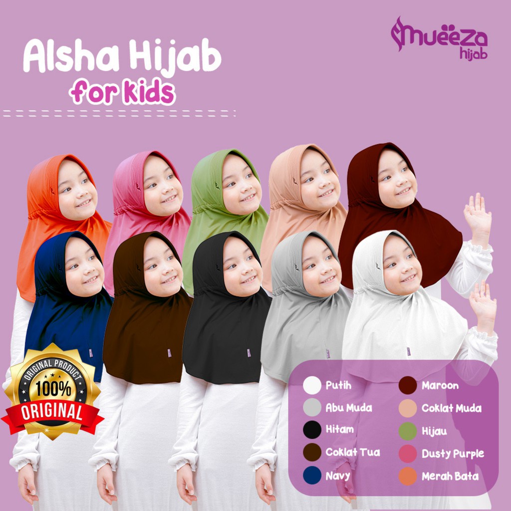 Jual KERUDUNG ANAK SEKOLAH SD UKURAN S/COD HIJAB/JILBAB/KERUDUNG/BERGO ...