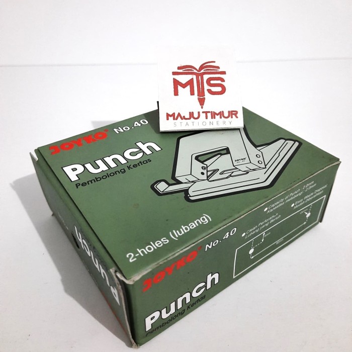 

Bagus Pembolong Kertas Joyko No.40 Bergaransi