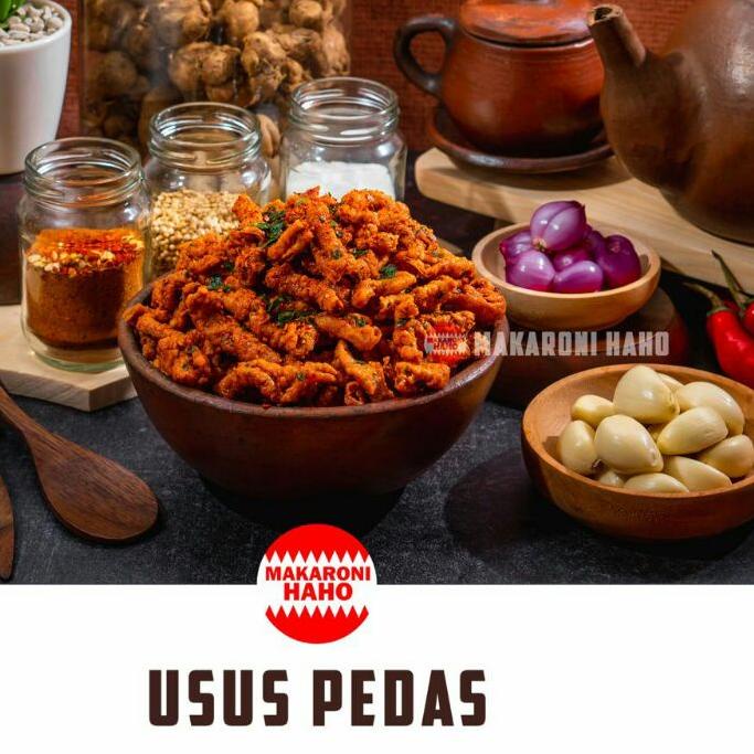 

BISA COD ✔️keripik usus pedas daun jeruk kemasan asyik 500gram|SQ6