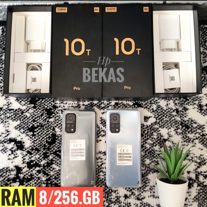 [ Hp / Handphone ] Xiaomi Mi 10T Pro 5G 8/256 Resmi Like New + Gift Box Mi10T Pro Bekas / Second /