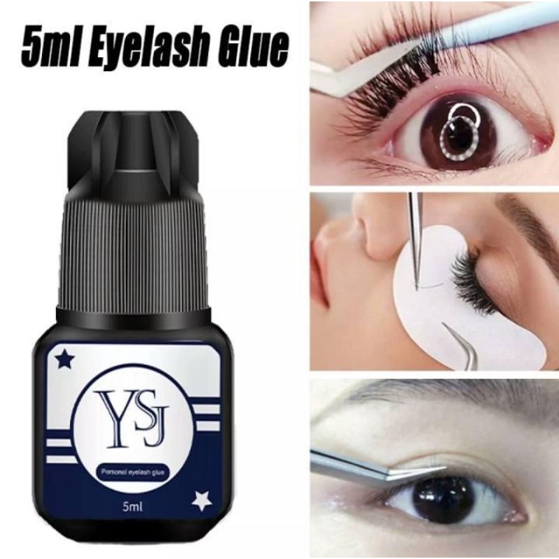 Lem Bulu mata  glue YSJ Tahan lama / Lem Eyelash Extension,Tahan air tidak berbau Tidak perih Original