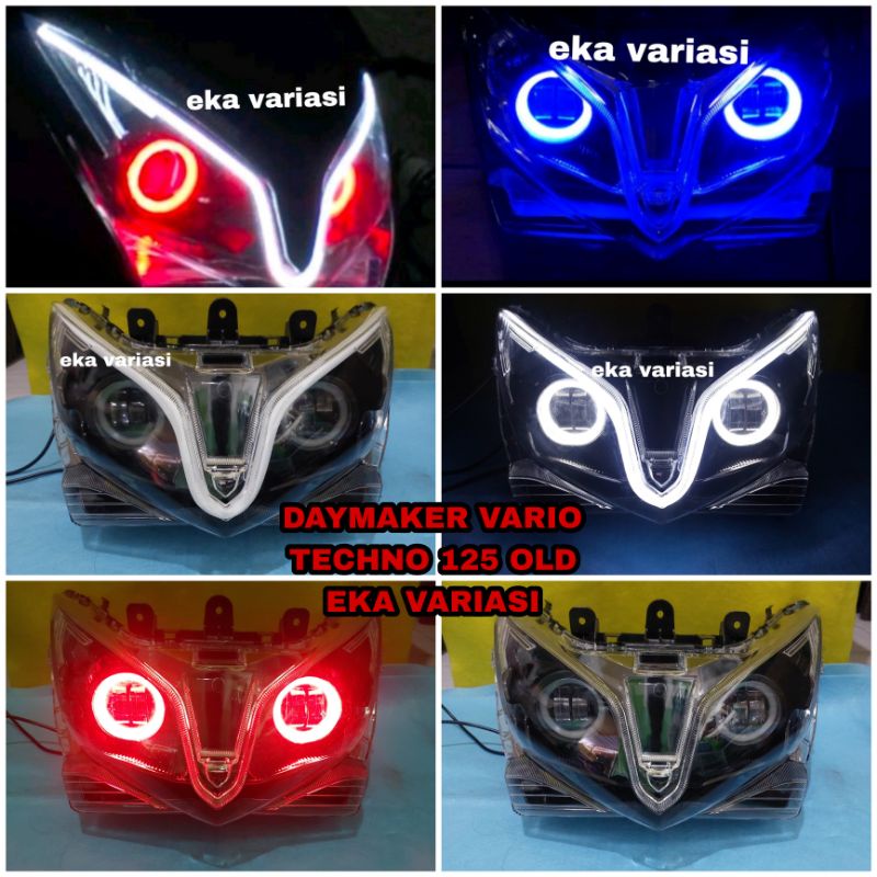 Jual Headlamp DAYMAKER PNP VARIO TECHNO 125 OLD Shopee Indonesia