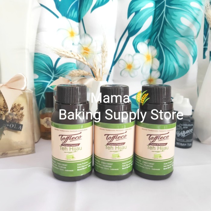 

ORIGINAL MURAH TOFFIECO Green Tea Greantea Matcha Paste Perisa Pasta 100 gr Wangi