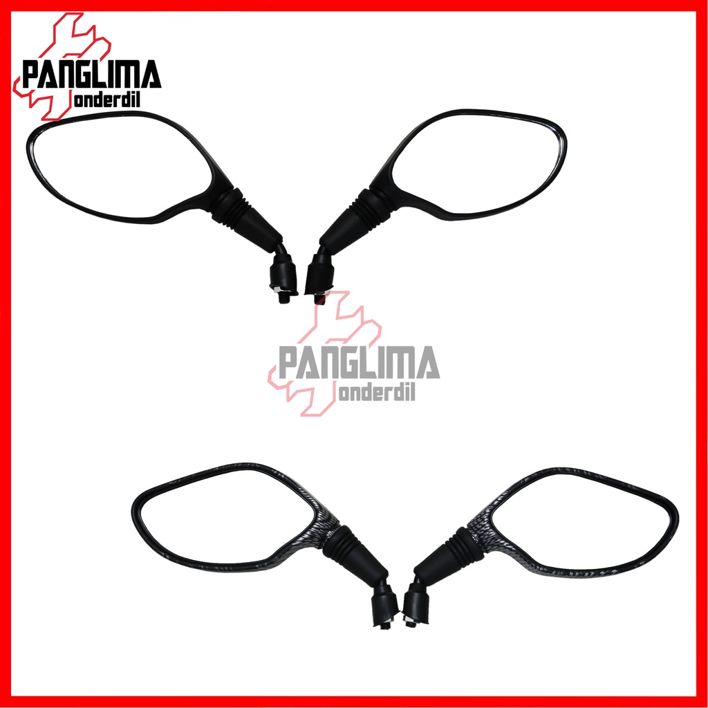 Spion Click Motor Honda-Ymh Variasi Carbon Beat Karbu-FI-Pop-Street eSP &amp; Mio-M3-Z-S &amp; Vario 110-150-125 LED New &amp; Scoopy Old &amp; Soul GT 125 &amp; X-Ride