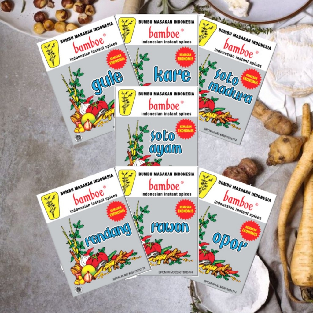 

Bumbu Instant BAMBOE (7 varian) - 1 pcs (20 gram)