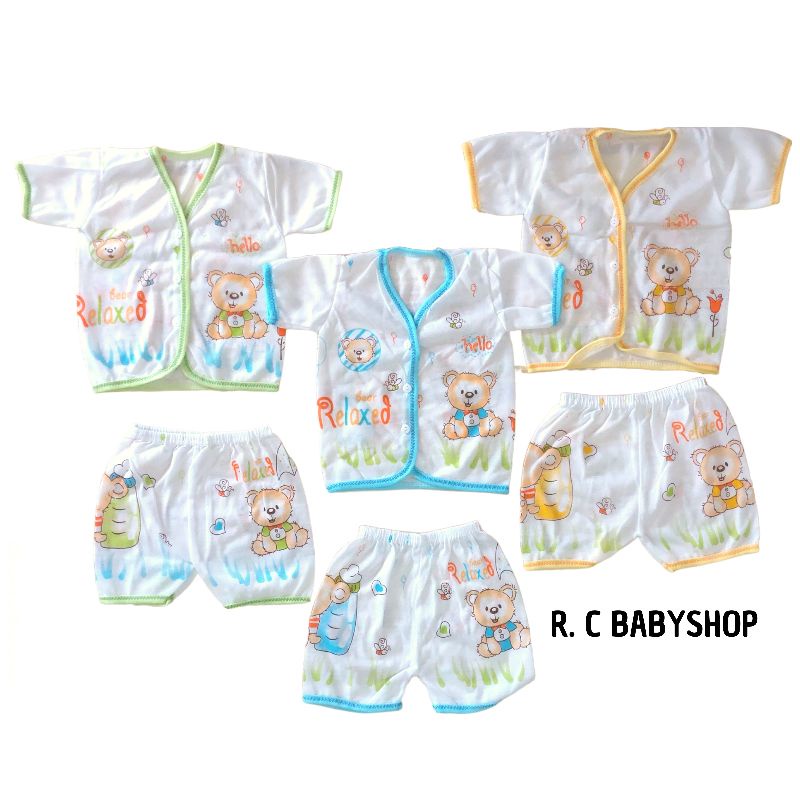 Baju bayi baru lahir/ Setelan baju pendek bayi baru lahir/setelan baju bayi newborn