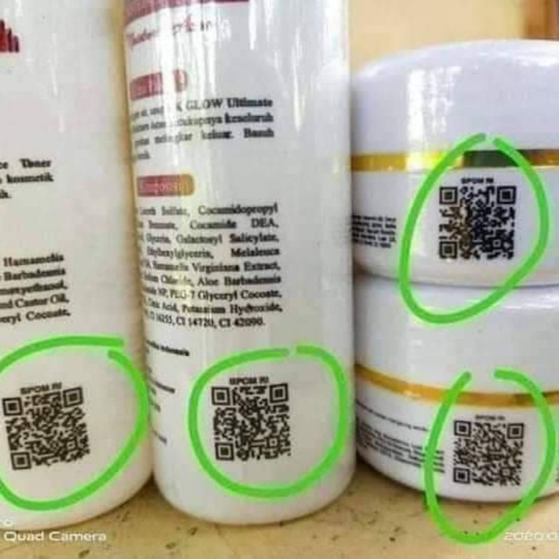 RK glow GLAM/premium dan acne/ultimate