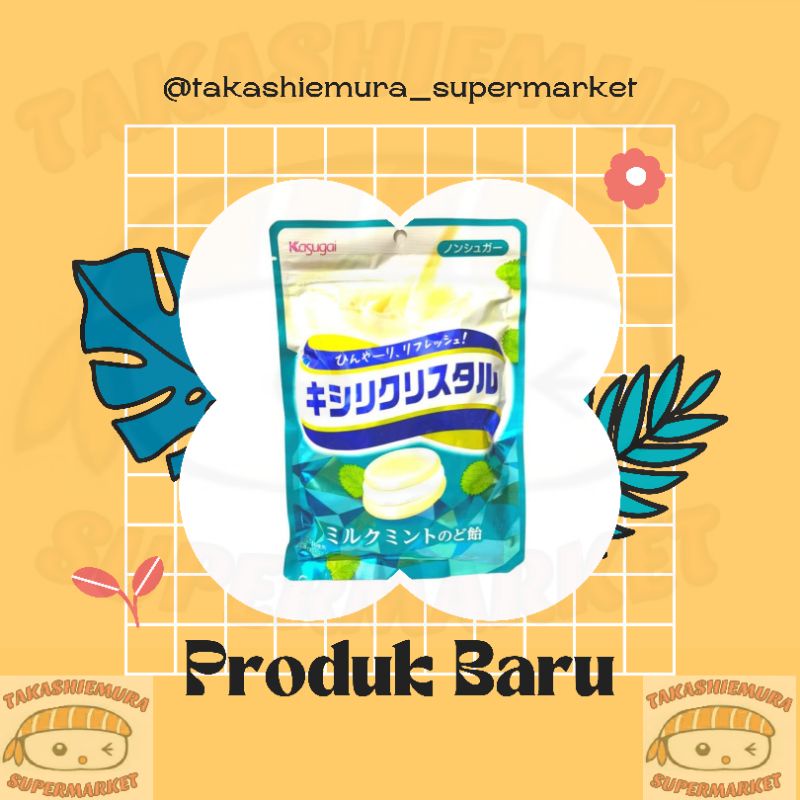 

Kasugai Xylicrystal Milk Mint Candy 71gram