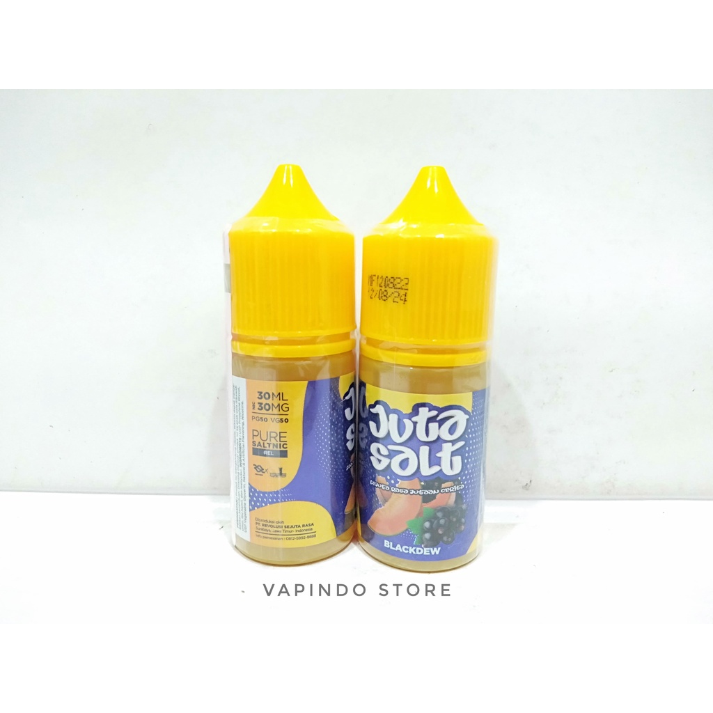 NIC 30MG JUTA JUICE BLACKDEW SALT 30ML SALTNIC BY RSR BREW