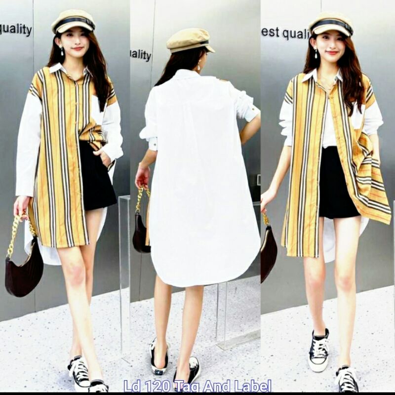 Tunik Wanita Katun Silk Import