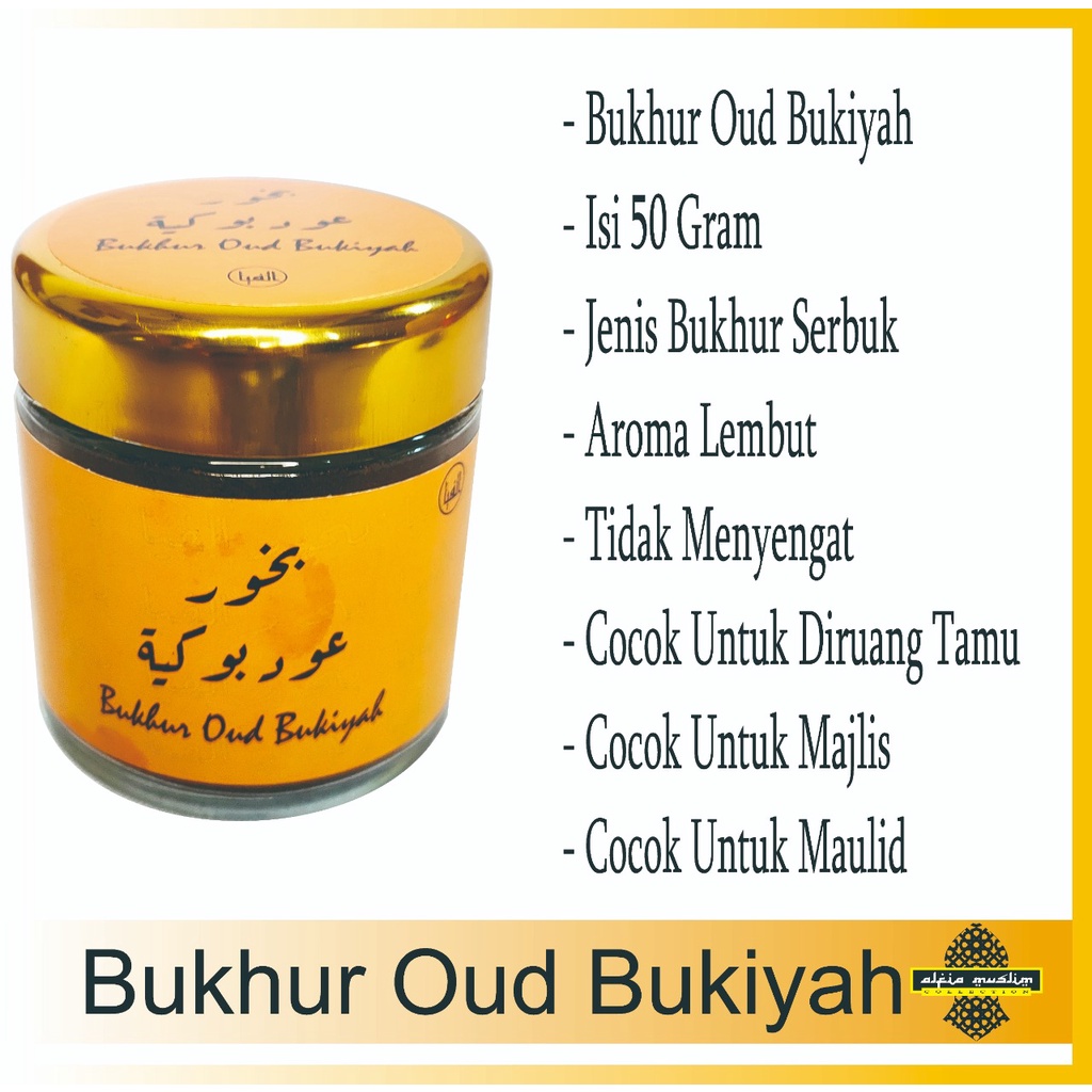 Buhur Alfia Oud Buhur Gahru Buhur Dupa Pengharum Ruangan